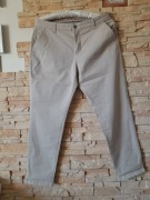 SPODNIE lekkie beżowe 42 C&A XL bawełna