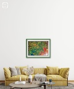 Obraz w technice pouringu