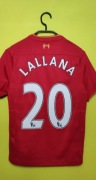 Koszulka t-shirt  Liverpool FC 20 Lallana czerwony new balance s.2016/17