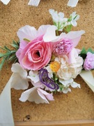 Ozdoba koszyczek wielkanocna kwiaty jajka motyle