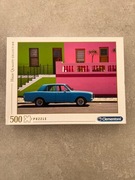 Puzzle 500 elementów | The Blue Car Niebieski samochód | Clementoni