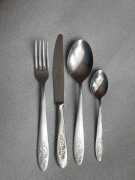 Gerlach sztućce dla dzieci kropla wody z tłoczonym obrazkiem