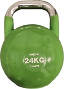 Odważnik kettlebell "Krepki Chwyt" (stalowy) - 24 kg