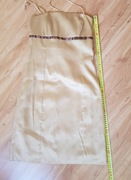 J&R sukienka złota S