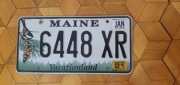 Maine tablica rejestracyjna usa oryginal