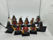 Minifigurka 11 sztuk Rycerz Wojownik Czerwony kompatybilne z LEGO