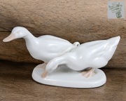 Gęsi Karla Himmelstossa Rosenthal Selb 1914 krzyż Kaisera 