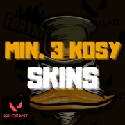 EU | KONTO VALORANT | GWARANTOWANE 3 SKINY DO KOSY | PEŁNY DOSTĘP