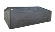 Garaż blaszany 8x6 - Brama 1.90 profil ocynk Premium