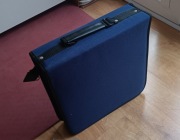 Walizka organizer na płyty 208 szt z kilkoma płytami 