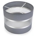 klosz abażur do lampy wiszącej e27 szary 10 szt