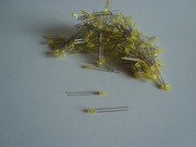 Dioda LED żółta 3mm paczka 188 sztuk