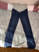 Jeansy damskie ciążowe 38