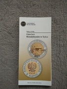 Folder do monety okolicznościowej 5 złotych Opactwo Benedyktynów w TYŃCU 