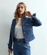 H&M Denim__Kurtka / katana jeansowa  __M/L (mała L-ka)