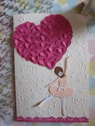 Kartka urodzinowa dla dziewczynki – ręcznie robiona, personalizacja