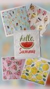 Serwetki decoupage LATO 5 sztuk