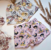 Zestaw komplet 86 spodenki krótkie szorty atomówki królik Bugs bawełniane 