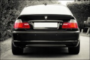 Dokładka dyfuzor zderzaka tył bmw 3 E46 Mpakiet oryginał
