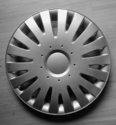 Kołpak malachit 15 " srebrny