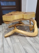 Stolik drewniany -akacja,jesion,sosna