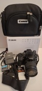 Zestaw Canon EOS 400D 10,1 Mpix, obiektyw 28-80, karta 2GB,ładowarka,gratis