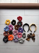 gumki do włosów akcesoria scrunchee