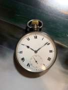 Zegarek kieszonkowy  CYMA  49mm srebro 