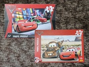 Zestaw 2 Puzzle Auta / Cars Disney - TREFL