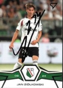 Ziółkowski Jan autograf karta sportzoo 24/25 Legia Warszawa #029