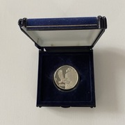 Medal wydany z okazji 10-lecia Powszechnego Banku Kredytowego /Srebrna /