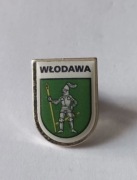 Herb miasta Włodawa przypinka pin odznaka wpinka