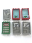 Lego szkiełka w ramkach z naklejkami nadrukami 6765 i 6566