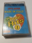 LOVE SONGS MADE IN ITALY ITALO HITS 1 KASETA MAGNETOFONOWA