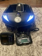 Łódka zanętowa RT4 silniki bezszczotkowe z echosondą FF918C