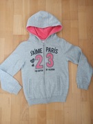 Rozpinana ciepła bluza r. 146