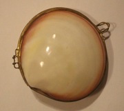 MUSZELKA Z MASY PERŁOWEJ - OTWIERANA, ŁADNA, STARA, CIEKAWOSTKA 