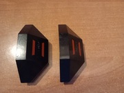 Elementy Lego Space Police czarne 2 szt