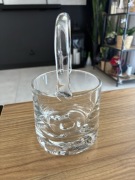 Szklany kosz / wazon / misa dekoracyjna – szklana sztuka