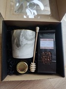 MINI BOX zestaw prezentowy K&H dla Niego Kubek Szary Marmurek prezent kawa