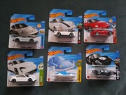6 x Nowe Hot Wheels Porsche zestaw 