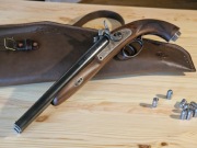 Howdah Hunter Kaliber 50 ,krótka strzelba z Kaburą