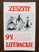 Zeszyty Literackie nr 94 Czesław Miłósz; Tomas Venclova o Wilnie