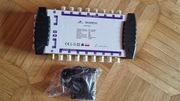 Multiswitch 16 + konwerter Quattro instalacja TV satelitarnej
