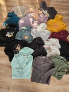 ZESTAW BLUZ SWETROW H&M ZARA RESERVED 128 134 140