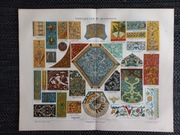 Ornamenty III Renesans - chromolitografia 1897 r.