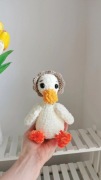 Gęś na szydełku handmade, dekoracja 