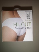 Figi cotton hi-cut smooth effect jeans XL 108-116 Julimex