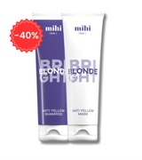 Szampon i Maska przeciw żółknięciu do włosów blond