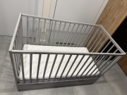 Łóżeczko dziecięce 60x120cm z szufladą i materacem Rucken